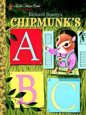 cover image of Richard Scarry's Chipmunk's ABC